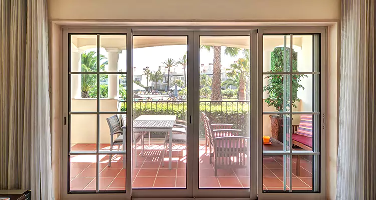 Double French Doors Interior Repair in Plantation, FL