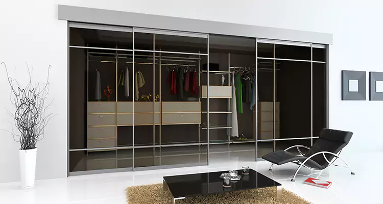 Double Sliding Closet Barn Doors Installation in Plantation, FL