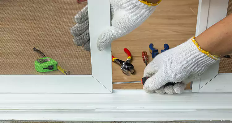 Sliding Glass Door Off Rails Repair in Plantation, FL