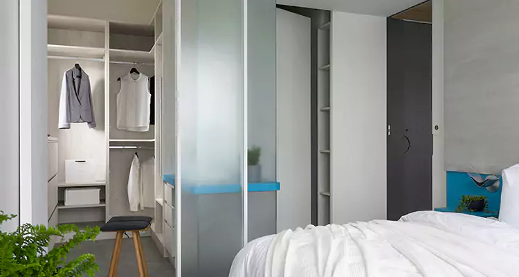 Closet Door Bi Fold Installation in Plantation, FL